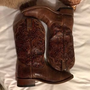 Boulet Western Square Toe Boots | Women